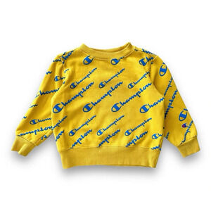 Champion | Crewneck Logo Sweatshirt (3T) 💛